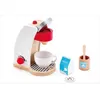 Image de Machine à café pour enfant blanche Hape - Jeu dimitation - Bois - 5 pièces - 17 5 x 10 6 x 19 6 cm