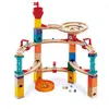 Image de Circuit de billes en bois Quadrilla - HAPE - Castle Escape - 102 pièces - Tour rotative