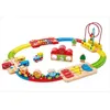 Image de Circuit de train en bois Hape - Kit arc-en-ciel - Pour bébé 18-24 mois - Mixte