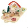 Image de Ferme transportable - Hape - Bois et tissu - Dès 12 mois - 573 x 30 x 232 cm