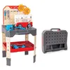 Image de Jouet - HAPE - E3036 - Établi Multicolore - 10 Outils Inclus - À partir de 3 ans