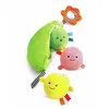 Image de Hochet 3 petits pois - Jouet sensoriel - HAPE - Rouge - Dès 6 mois