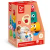 Image de Set De Blocs À Empiler Hape Multicolor Silicone Bois Plastique