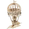Image de Puzzle 3D Hot Air Ballon en bois - Robotime - 140 pièces - pour enfants de 14 ans et plus