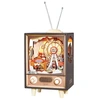 Image de Boîte À Musique Robotime Sunset Carnival 41,4x17,7x14,2 Cm Multicolor Bois