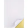 Image de 50 feuilles 210 x 297 mm A4 papier dimprimante autocollant étiquettes autocollantes blanc mat 1 étiquette par feuille (1 par