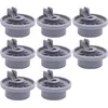 Image de 8 roulettes universelles pour panier inférieur de lave-vaisselle Siemens Bosch Beko Neff
