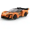Image de Cada - Voitures 1:20 - Smart Chassis - Voiture De Course - Orange - 295pcs