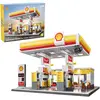 Image de Jeux De Construction - Cada - La Station Essence Shell -