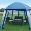 Image de Abris En Toile Pour Piscine/spa - Dimension 5 X H. 2,5 M