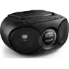 Image de PHILIPS AZ215B/12 Lecteur CD avec tuner numérique et entrée audio 35 mm - Noir