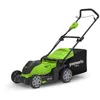 Image de Greenworks Tools Tondeuse à gazon à batterie 40V 41 cm avec batterie et chargeur 2x2Ah (2504707UC)