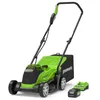 Image de GREENWORKS Tondeuse sans fil 33 cm GD24LM33K4 - chargeur + kit batterie 4Ah - 2516107UB
