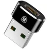 Image de Adaptateur USB-C BASEUS - Noir - Connecteur USB vers USB-C