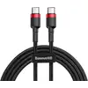 Image de Câble Usb-c Vers Usb-c Pd Baseus Cafule Pd 2.0 Qc 3.0 60w 200 Cm