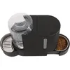 Image de Distributeur de croquettes et deau M.PETS DUPLO 13kg/3L - 40x16.2x29.1 cm - Noir