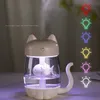 Image de 3 en 1 Humidificateur d air led Humidificateur dair intérieur Humidificateur d air bebe silencieux pour maison voiture - Blanc