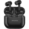 Image de Écouteurs Bluetooth 5.3 Compact Charge Rapide Étanche Ipx6 Noir Awei