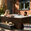 Image de Spa Semi Rigide 6 Places Tribeca Mspa   Spa Extérieur Jardin   Bulles Massantes   Connecté Wifi   160x160 Cm