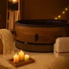Image de Spa Gonflable Mspa Duet 6 Places   Connecté Wi-fi, Semi-rigide, Jets À Bulles & Désinfection Uv-c