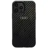 Image de Coque Audi Iphone 13 Pro Max Fibre De Carbone Noir