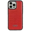 Image de Étui Magsafe Audi Iphone 15 Pro Cuir Synthétique Rouge Élégant