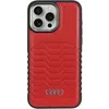 Image de Étui en Cuir synthétique - AUDI - iPhone 15 Pro Max - Rouge - Rigide - Magnétique