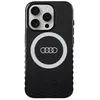 Image de Coque Rigide - AUDI - IML Big Logo - iPhone 15 Pro 6.1 - Noir - Protection MagSafe