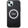 Image de Coque MagSafe - AUDI - iPhone 15 Plus - Grand logo Audi - Compatible MagSafe - Noir élégant