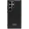 Image de Coque De Protection Audi Galaxy S24 Ultra Cuir Synthétique Noire