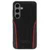 Image de Étui Smartphone Audi Samsung Galaxy S24 Cuir Rouge Et Noir