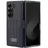 Image de Coque Audi Samsung Galaxy Z Fold 6 Cuir Synthétique Noire Élégante