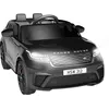 Image de Voiture Électrique Enfant Véhicule 12 V Range RoverTélécommande/Klaxon/LED/Musique/USB pour Garçons Filles (noir)