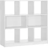 Image de Bibliothèque ouverte Étagère de Rangement sur Pieds 975 x 30 x 100 cm Blanc
