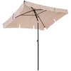 Image de Parasol Rectangulaire 200 x125 cm - SONGMICS - Protection Solaire - Inclinable - Toile Polyester - sans Socle
