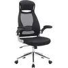 Image de Chaise de bureau - SONGMICS - Accoudoirs réglables OBN86BK