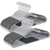 Image de SONGMICS Lot de 50 Cintres en PlastiqueLongueur de 42 cm Gris CRP20G50