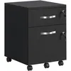 Image de Caisson de Bureau VASAGLE - Rangement pour Dossiers Suspendus - Noir LCD22BV1