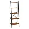 Image de Etagère 5 niveaux style industriel - h172 cm Avec Cadre métallique