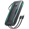 Image de Batterie externe - JOYROOM - JR-L017 - 10 000 mAh - 225 W - Câbles USB-C et Lightning intégrés