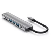 Image de Hub Usb C Moxie 7 En 1 Argent