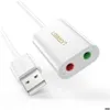Image de Carte Son USB Externe vers jack 35mm 30143