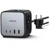 Image de Cube multiprise ugreen 65 w gris anodisé et noir