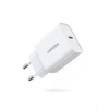 Image de Chargeur Secteur Usb-c 20w 60450 Plastique Mat Blanc 4,3x2,4x8,1cm Ugreen