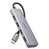 Image de Hub Usb-c Slim 5-en-1 Aluminium Gris 104x30x10mm Ugreen