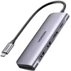 Image de Hub USB - UGREEN - 6-in-1 - 6 ports - USB C - HDMI 4K - Protection surtensions