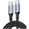 Image de Câble Usb-c Renforcé Nylon Noir 1 M Ugreen