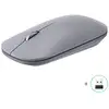 Image de Souris Sans Fil Pratique Pour Ordinateur Usb, Grise