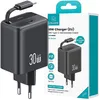 Image de Chargeur - USAMS - YC CC241TC01 - 30 W - USB-C - Câble Rétractable