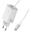 Image de Chargeur Usams 65 W Série Jc Cc266 Chargeur Rapide 2 X Usb-C 1 X Usb-A Pour Samsung